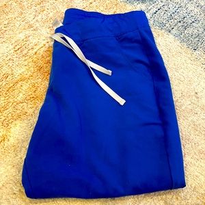 Figs scrubs winning blue jogger XXL petite